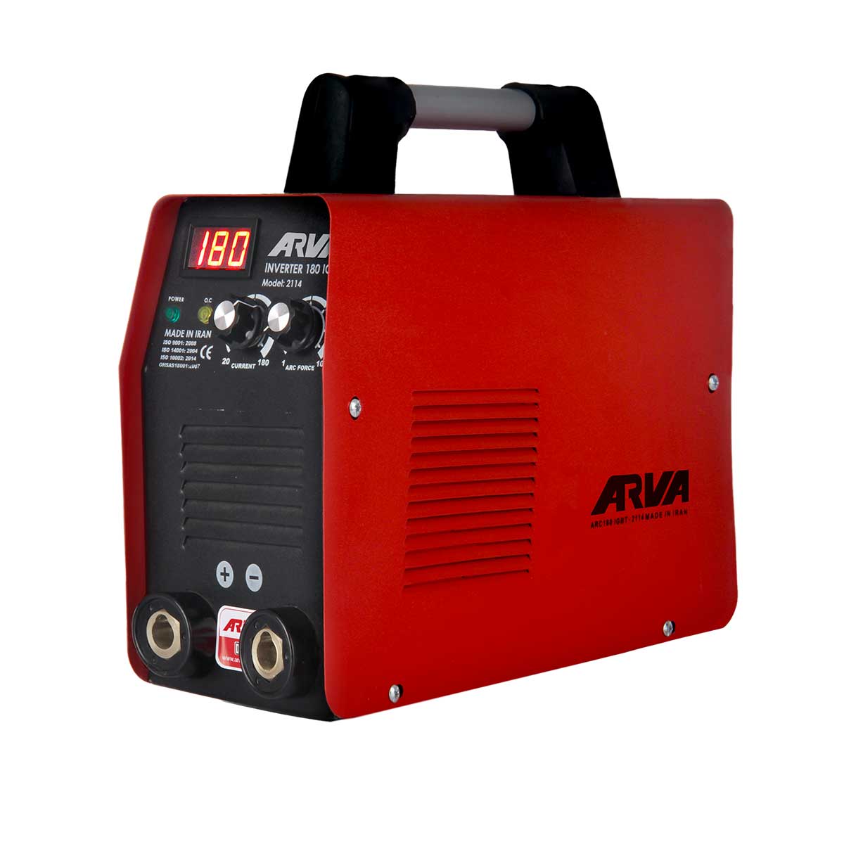 Welding-inverter-model-2114 اینورتر جوشکاری آروا 180 آمپر دو ولوم مدل 2114 - Image 1