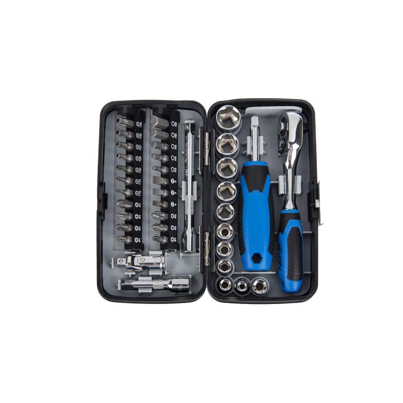 جعبه-بکس-۳۸-پارچه-۱۴-اینچ-نووا-مدل-NTS-7303-2 جعبه بکس نوا 1/4 اینچ 38 پارچه مدل NTS-7303 - Image 1