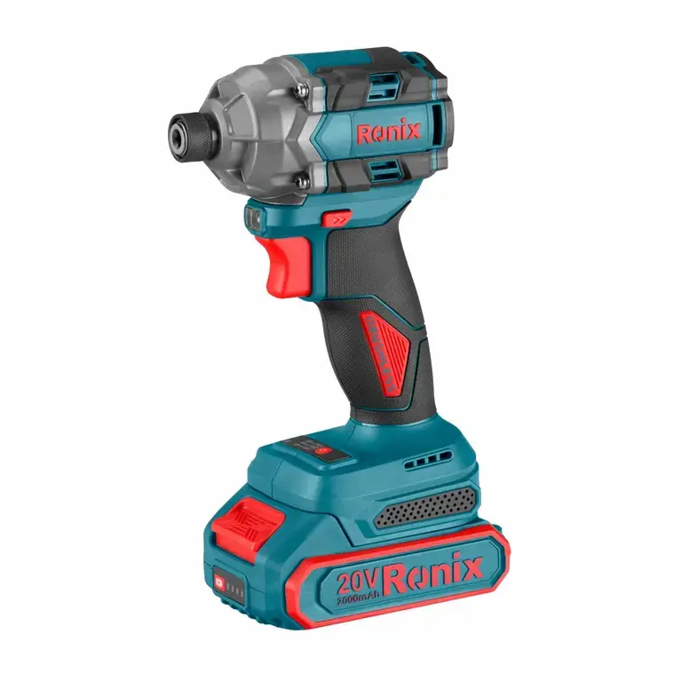 پیچ-گوشتی-شارژی-براش-لس-20-ولت-230-نیوتن-متر-رونیکس-مدل-8671 پیچ گوشتی شارژی براش لس 20 ولت رونیکس مدل 8671 - Image 1